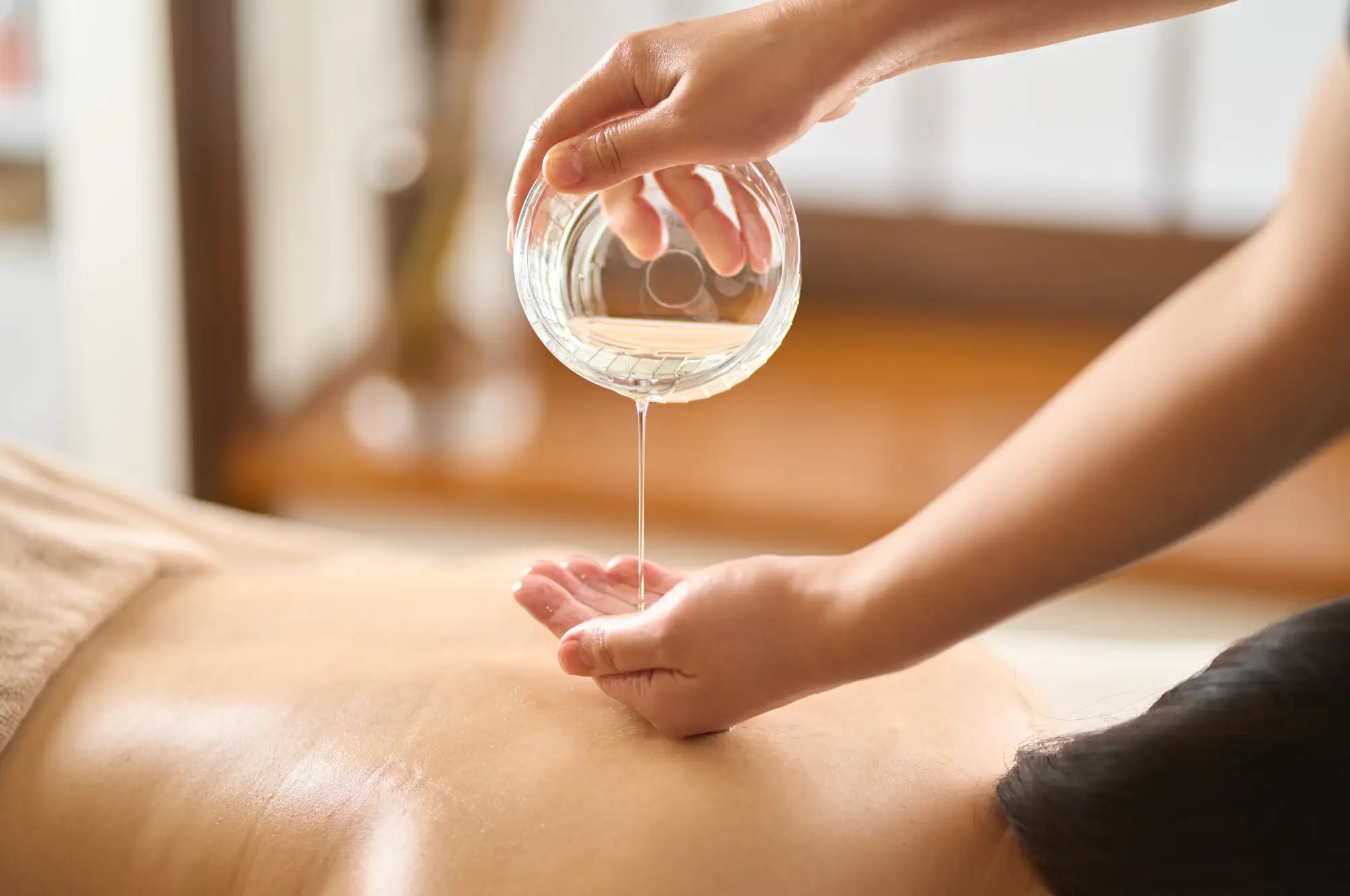 Sesame Oil Massage